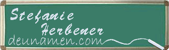 Stefanie Herbener Visitenkarte